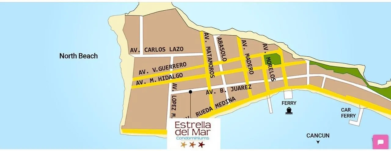 Estrella Del Mar - Condo 101 イスラ・ムヘーレス メキシコ
